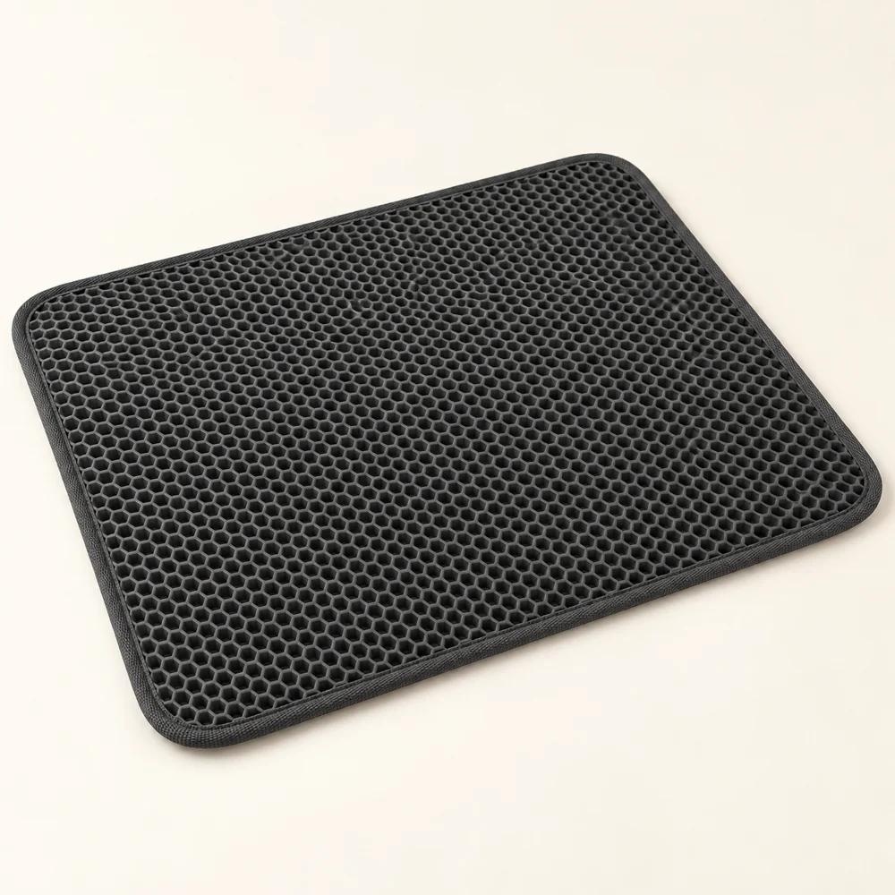 Litter Catch Mat in Graphite — One litter mat